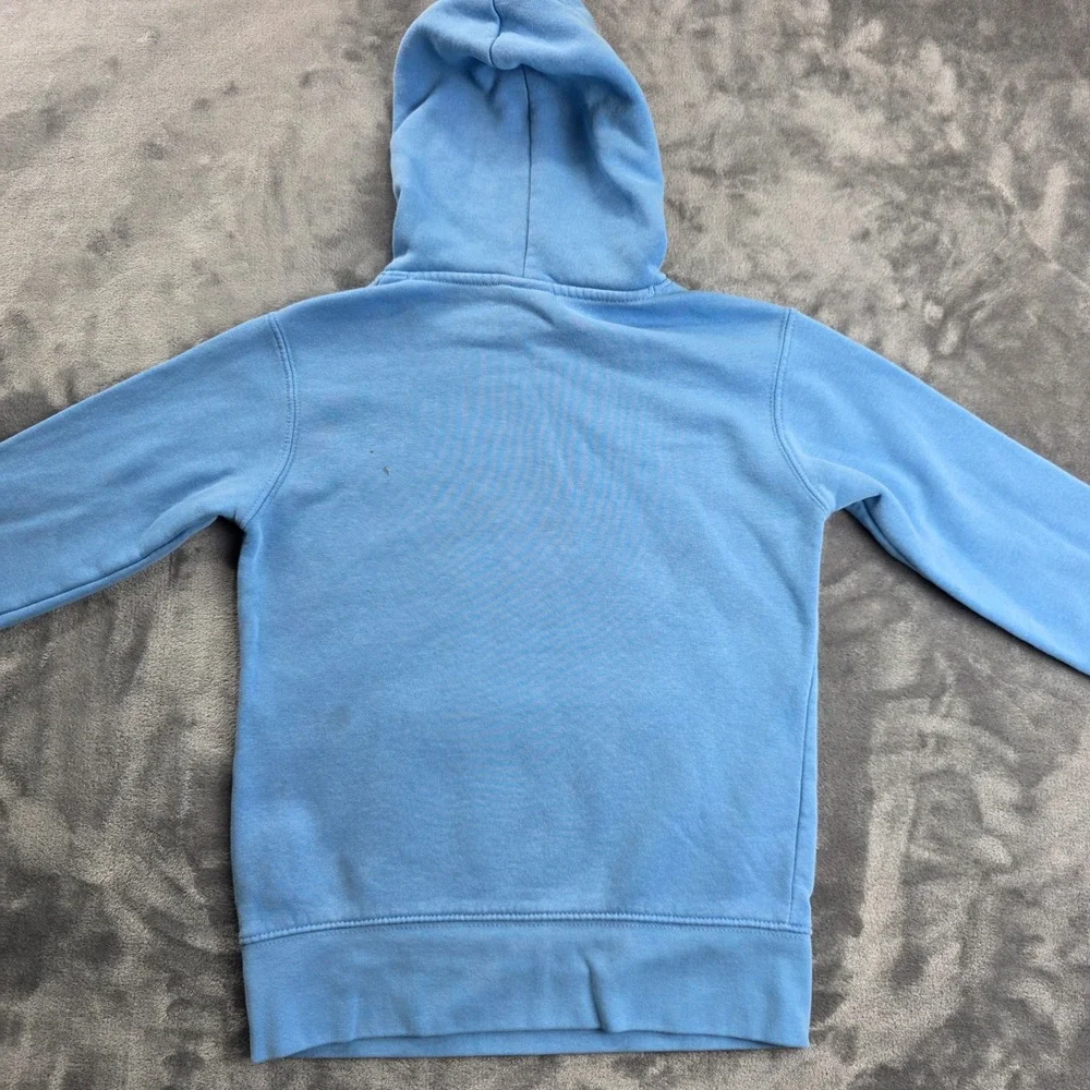 Jordan Hoodie‎ Boys Small Blue Jumpman Logo Fleece Pullover Sweatshirt